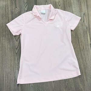 Nike Polo Lucas Oil Embroidered Logo Pink
